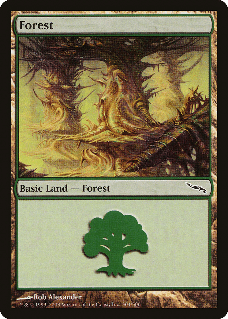 Forest — Mirrodin — Magic: The Gathering