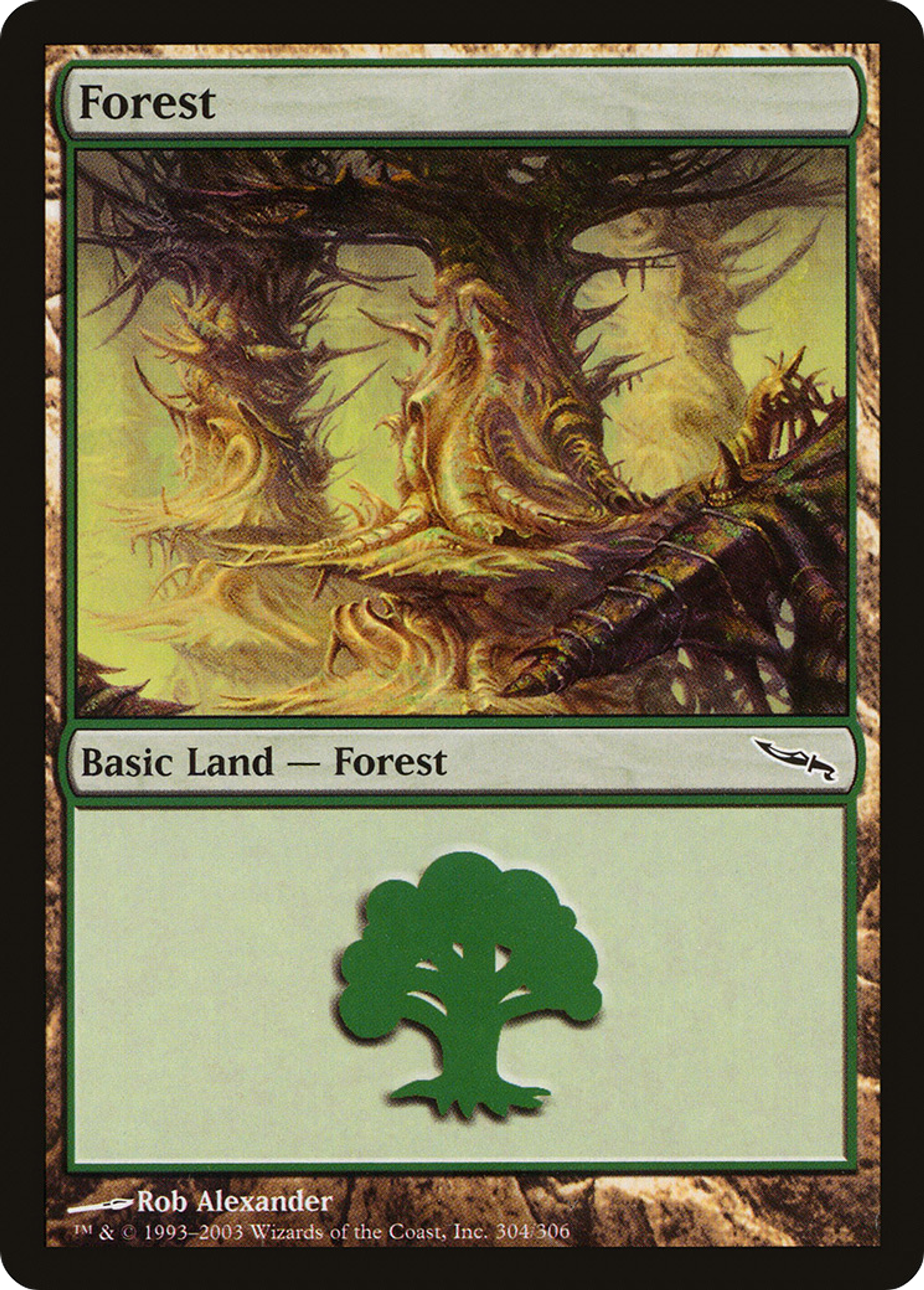 Forêt — Mirrodin — Magic: The Gathering