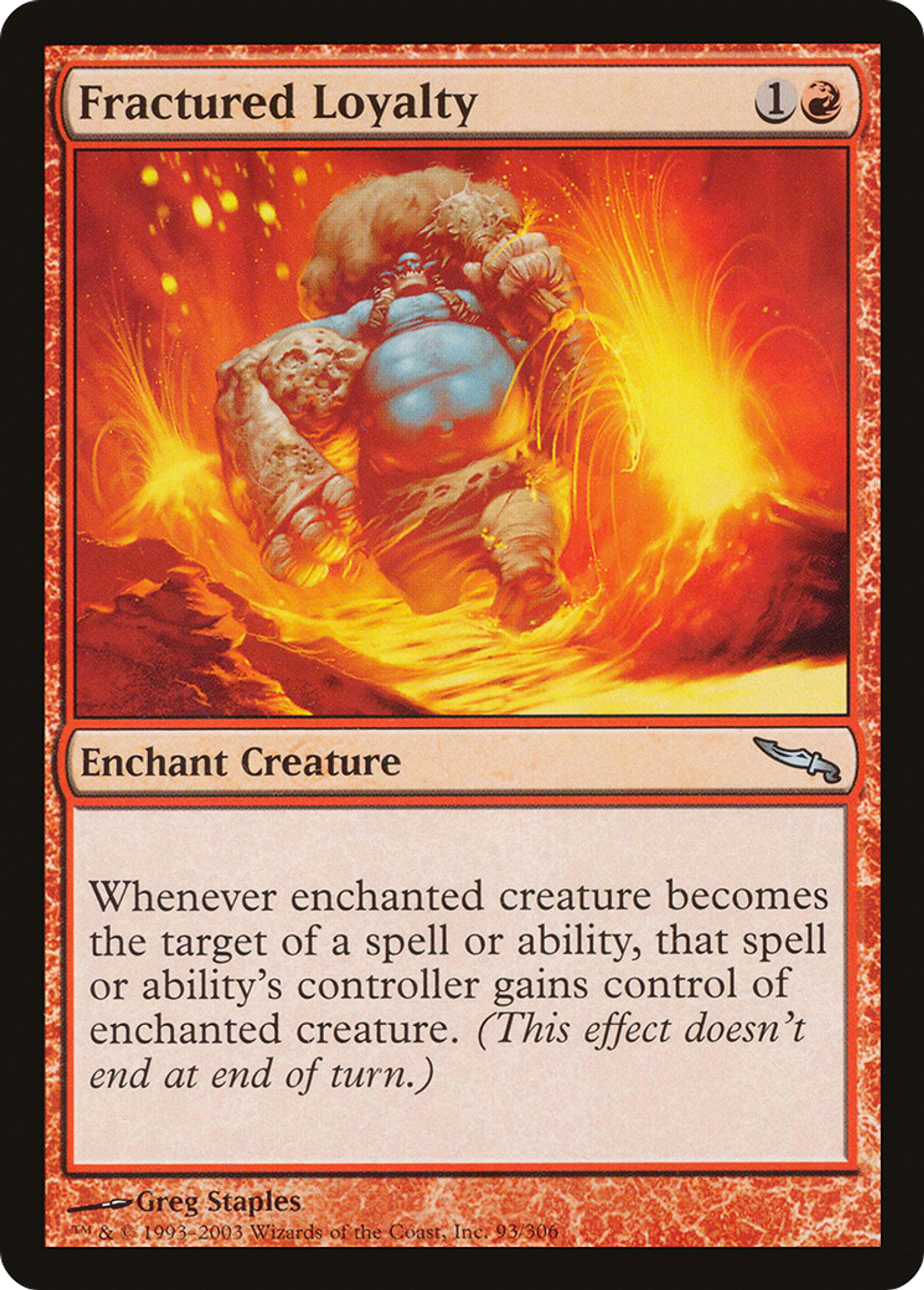 Loyauté fracturée — Mirrodin — Magic: The Gathering