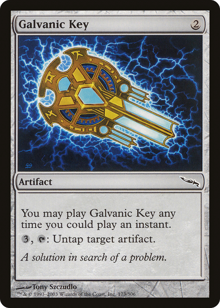 Galvanic Key — Mirrodin — Magic: The Gathering
