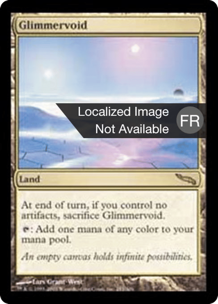 Vide rayonnant — Mirrodin — Magic: The Gathering