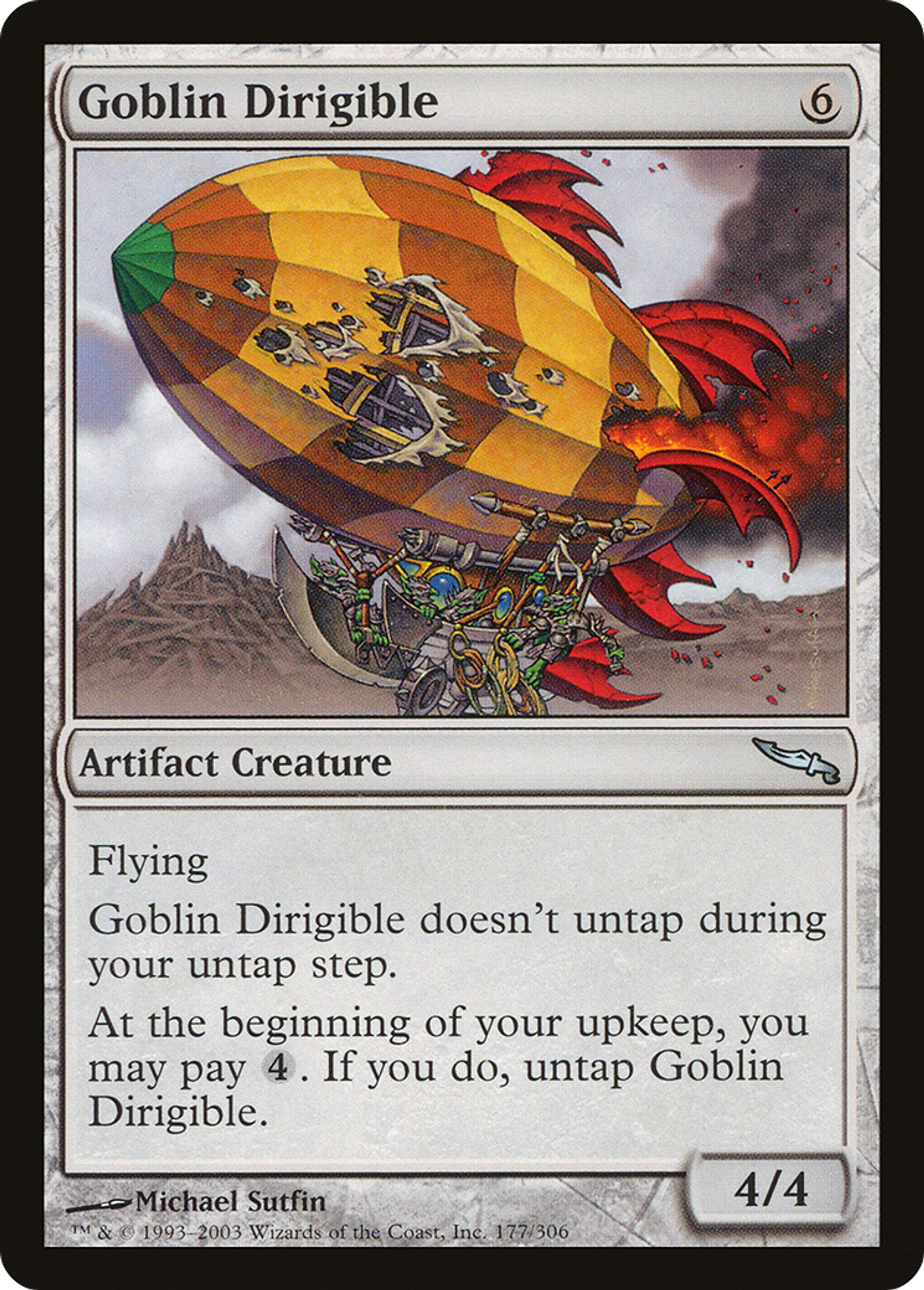 Dirigeable gobelin — Mirrodin — Magic: The Gathering