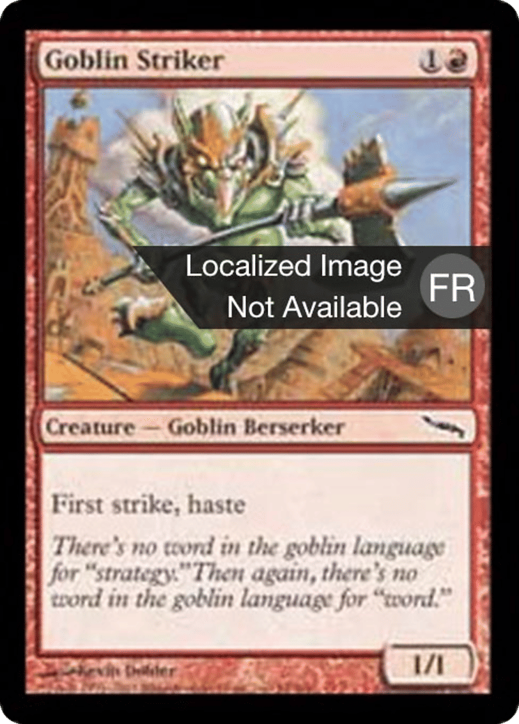 Frappeur gobelin — Mirrodin — Magic: The Gathering