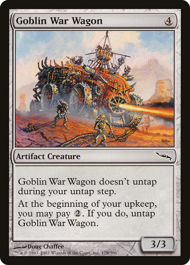 Goblin War Wagon — Mirrodin — Magic: The Gathering