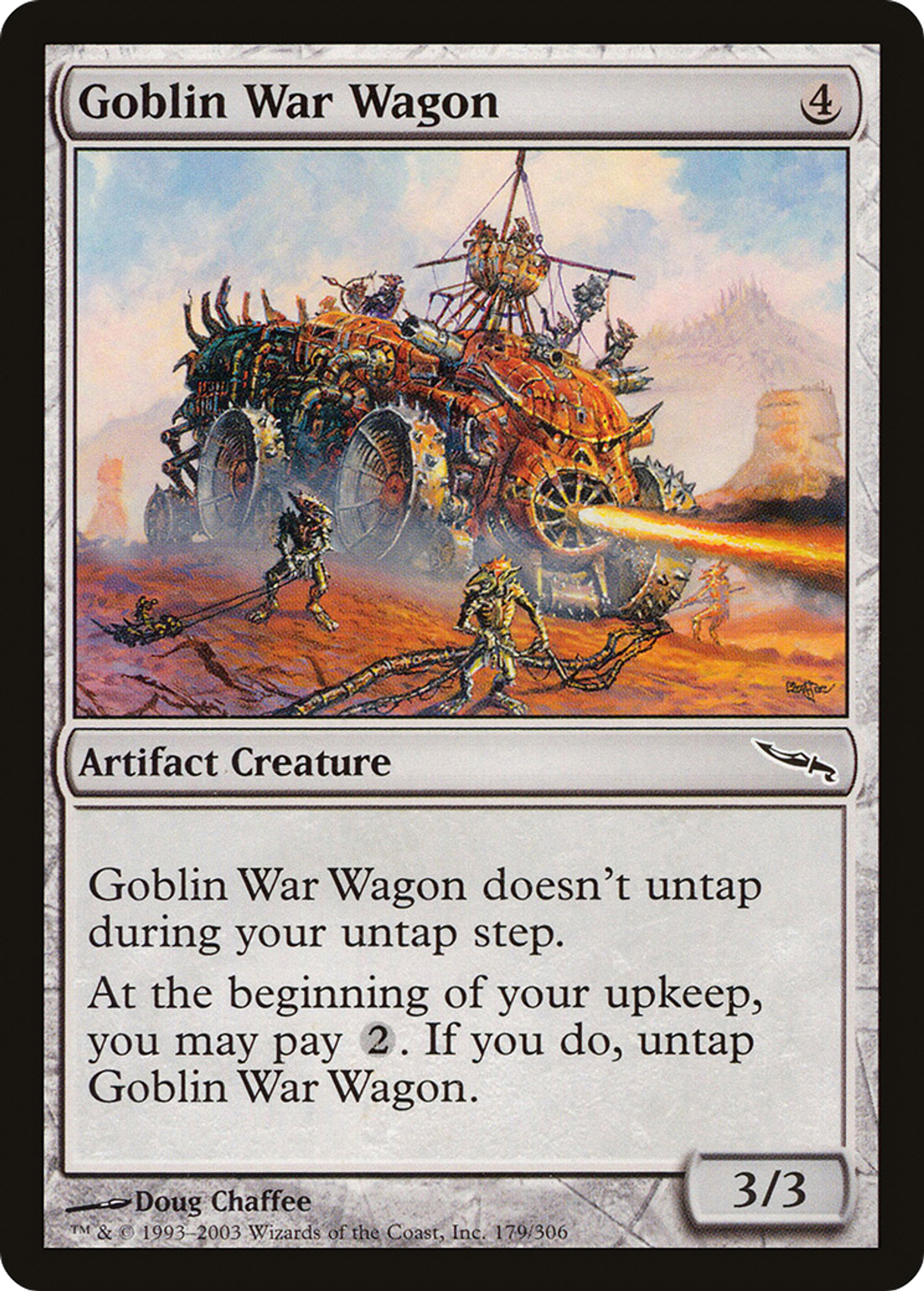 Bige de guerre gobelin — Mirrodin — Magic: The Gathering