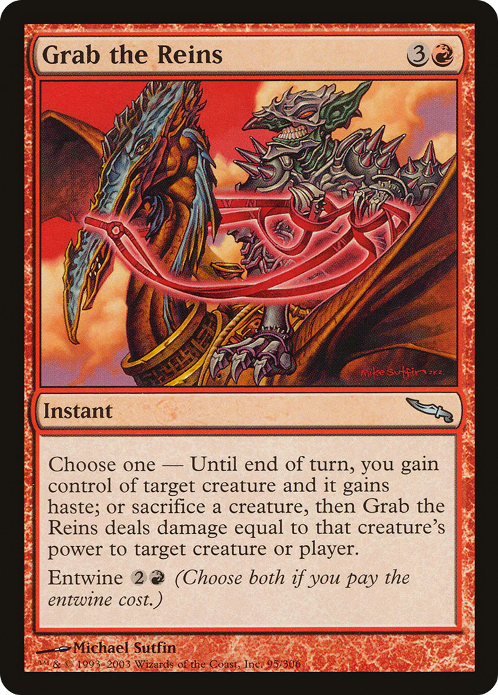 Saisie des rênes — Mirrodin — Magic: The Gathering