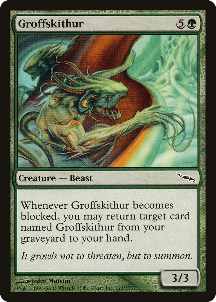 Groffskithur — Mirrodin — Magic: The Gathering
