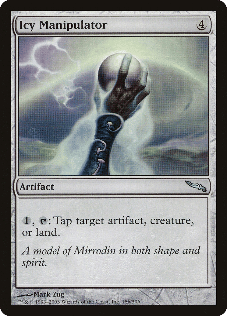 Icy Manipulator — Mirrodin — Magic: The Gathering