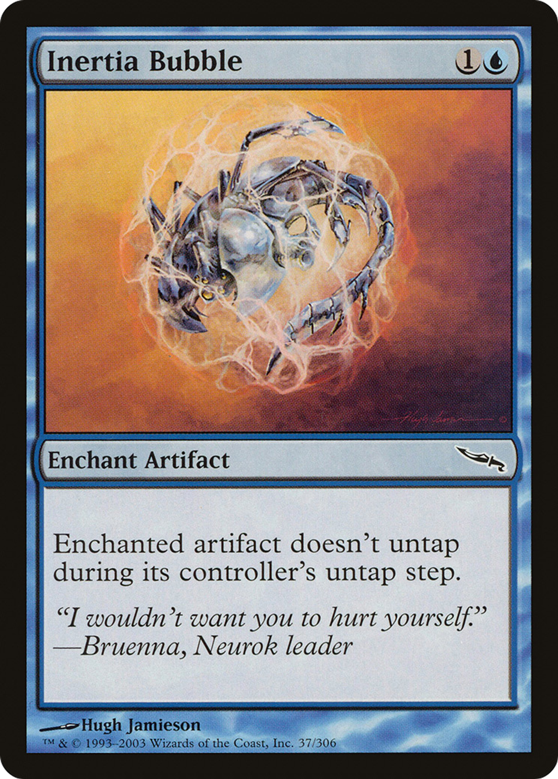 Bulle d'inertie — Mirrodin — Magic: The Gathering