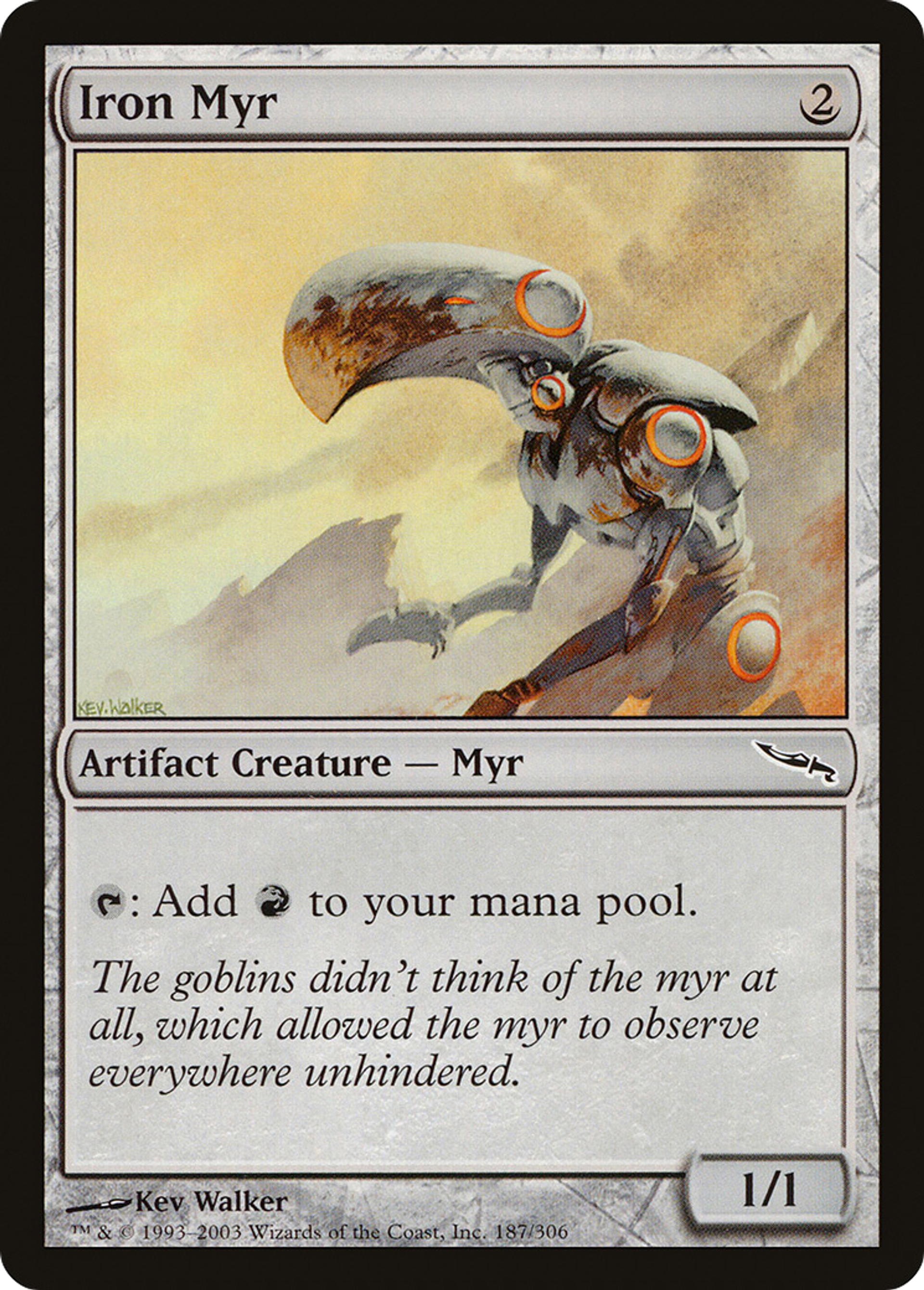 Iron Myr — Mirrodin — Magic: The Gathering
