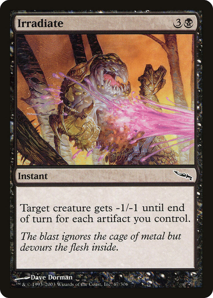 Irradiate — Mirrodin — Magic: The Gathering