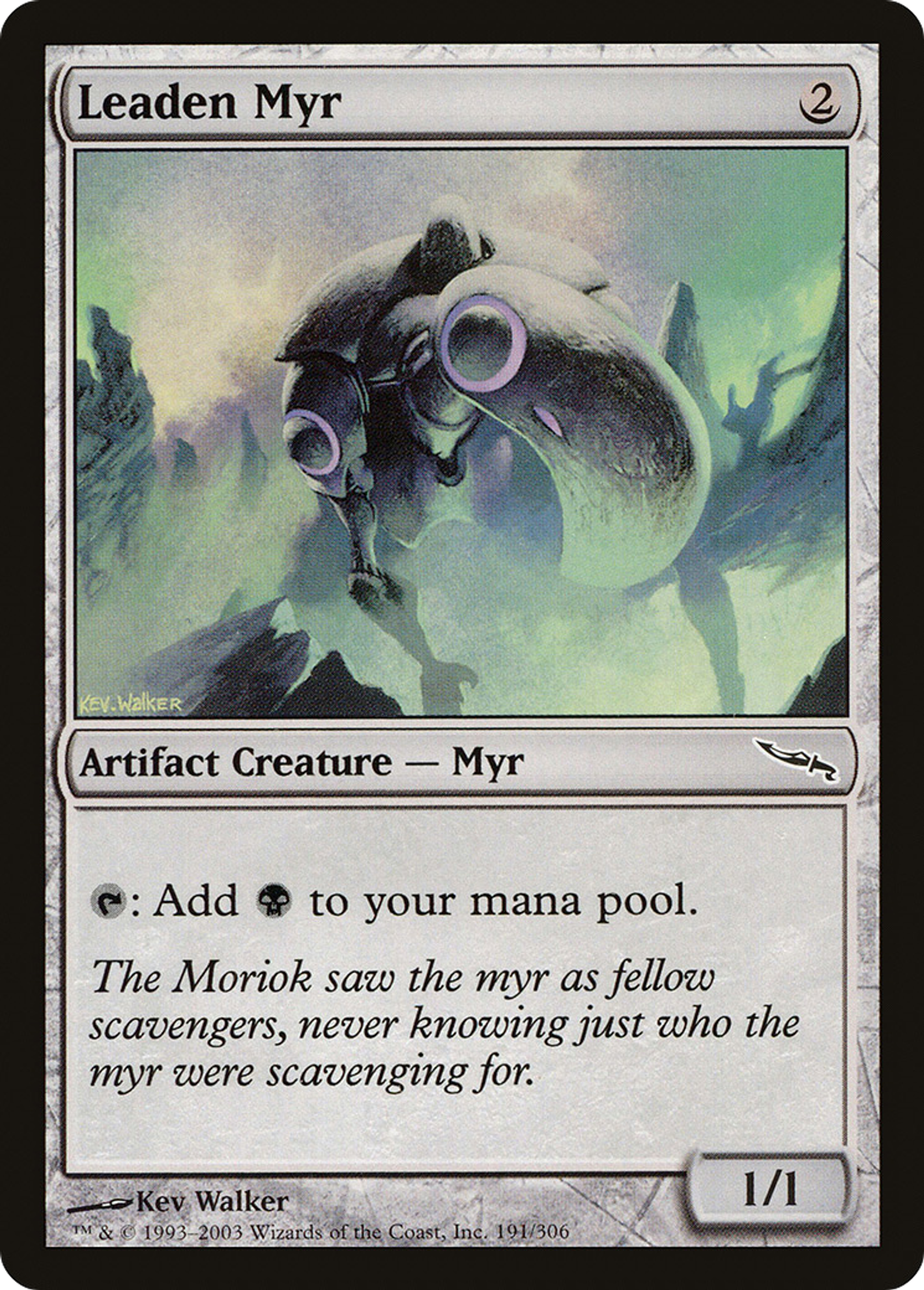 Myr de plomb — Mirrodin — Magic: The Gathering