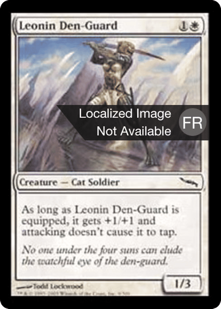 Gardantre léonin — Mirrodin — Magic: The Gathering