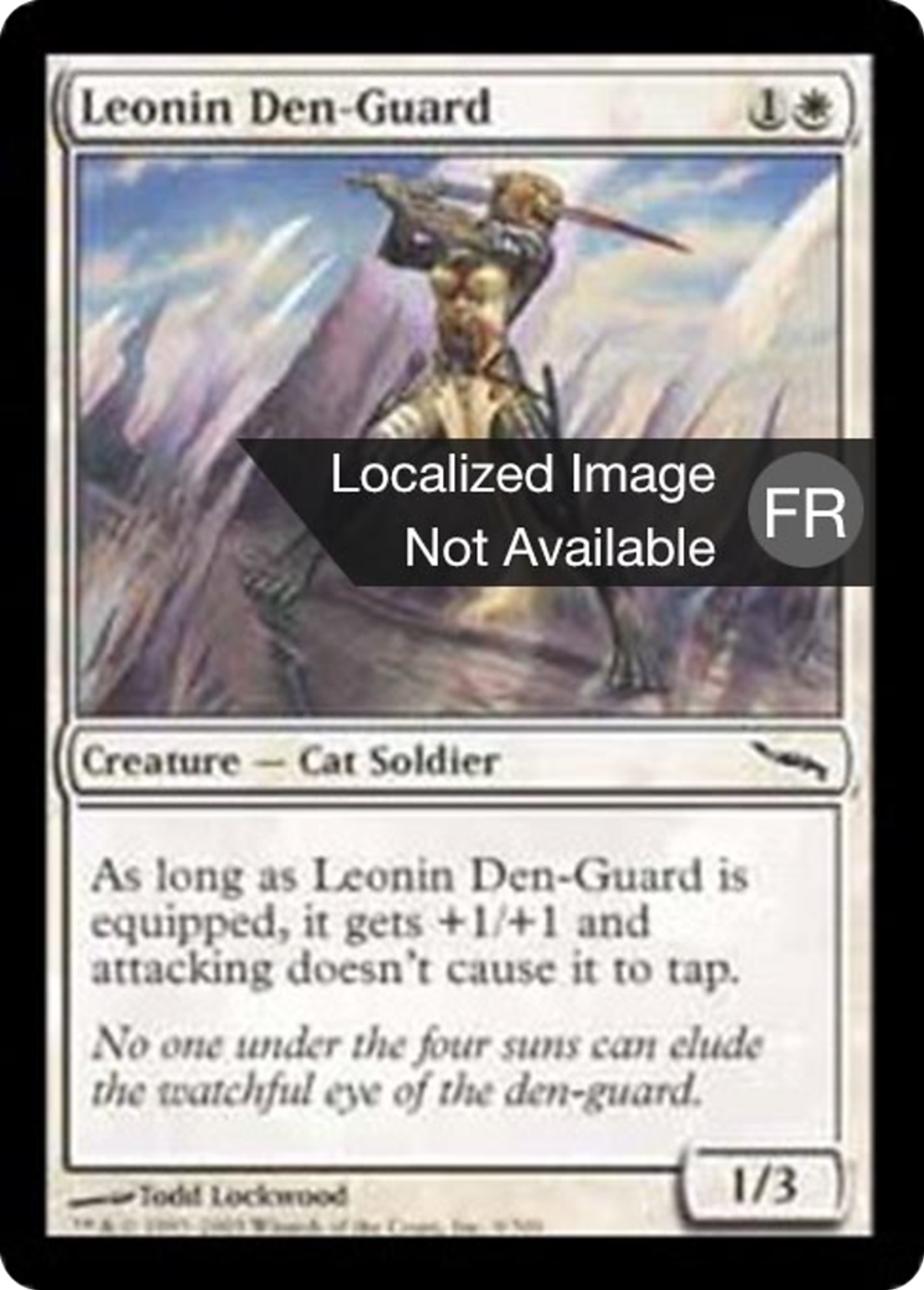 Gardantre léonin — Mirrodin — Magic: The Gathering