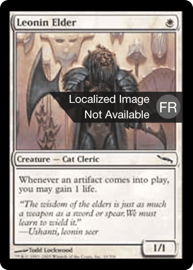 Doyen léonin — Mirrodin — Magic: The Gathering
