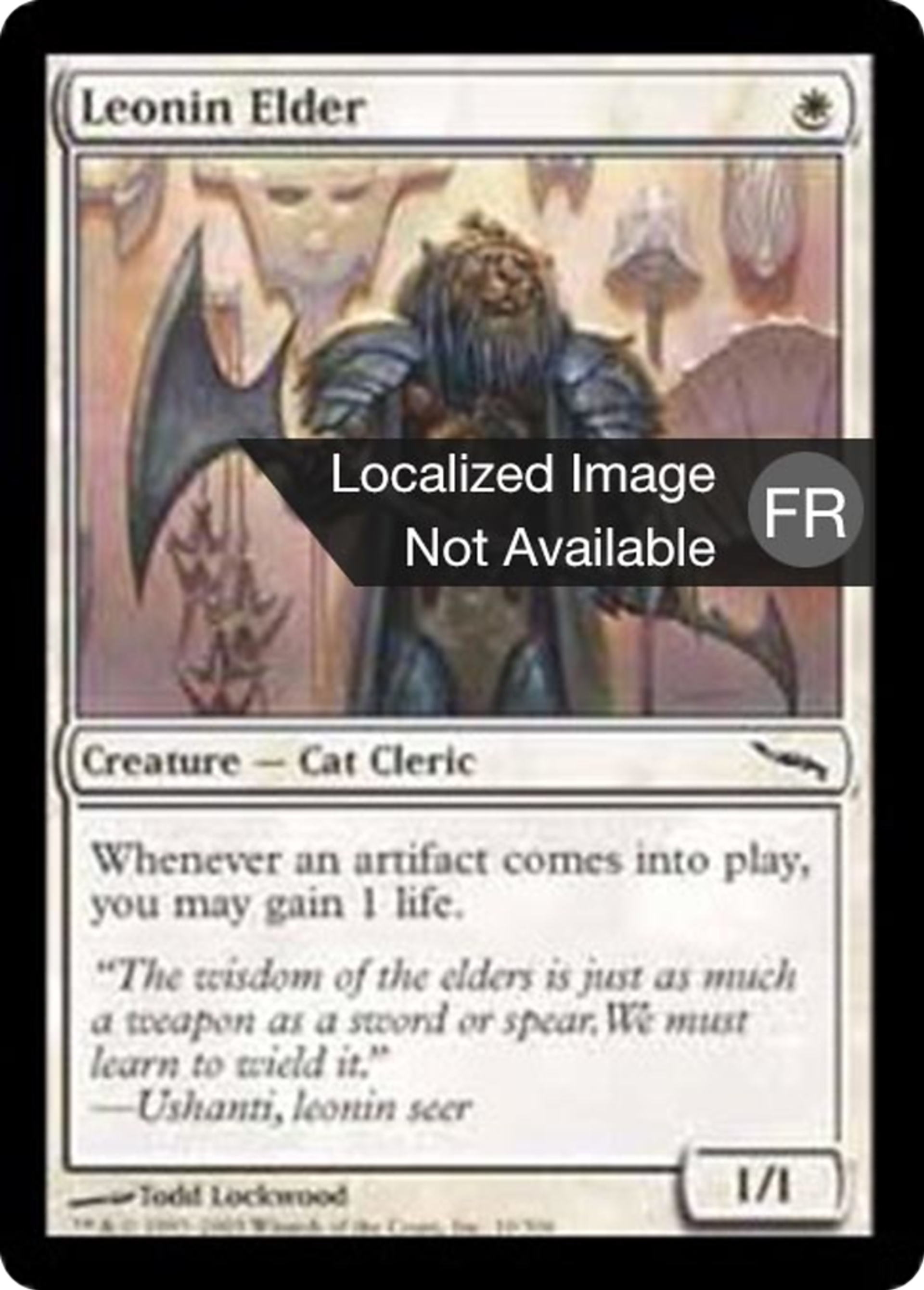 Doyen léonin — Mirrodin — Magic: The Gathering