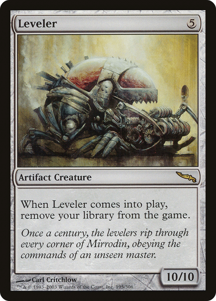 Leveler — Mirrodin — Magic: The Gathering
