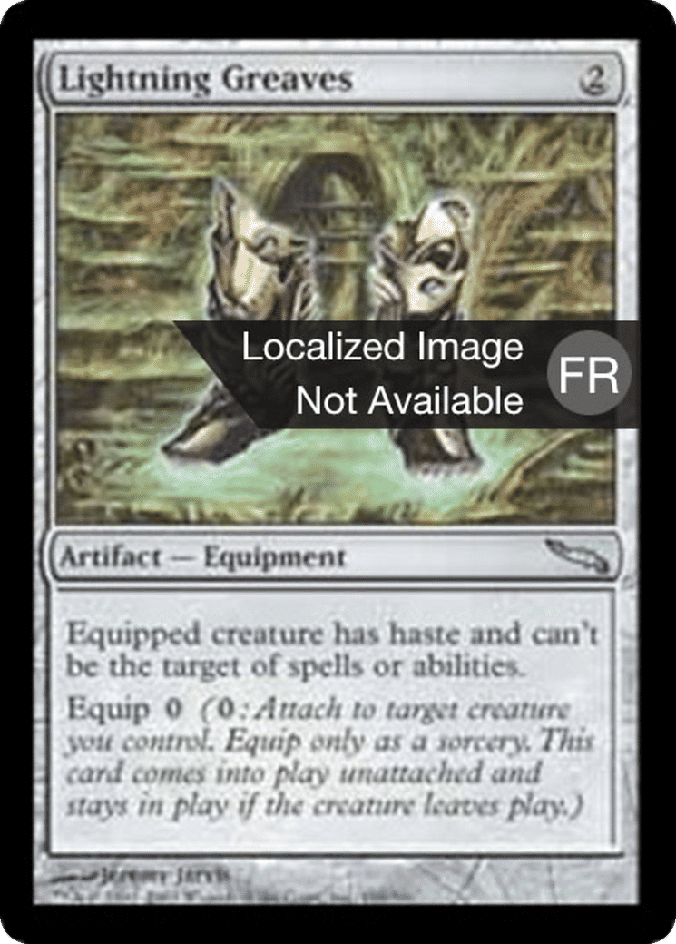 Jambières d'éclair — Mirrodin — Magic: The Gathering