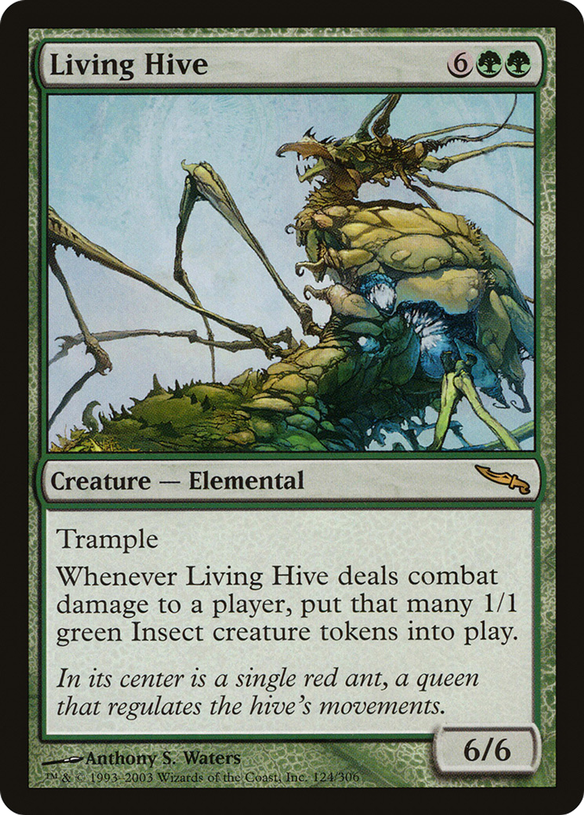 Essaim vivant — Mirrodin — Magic: The Gathering