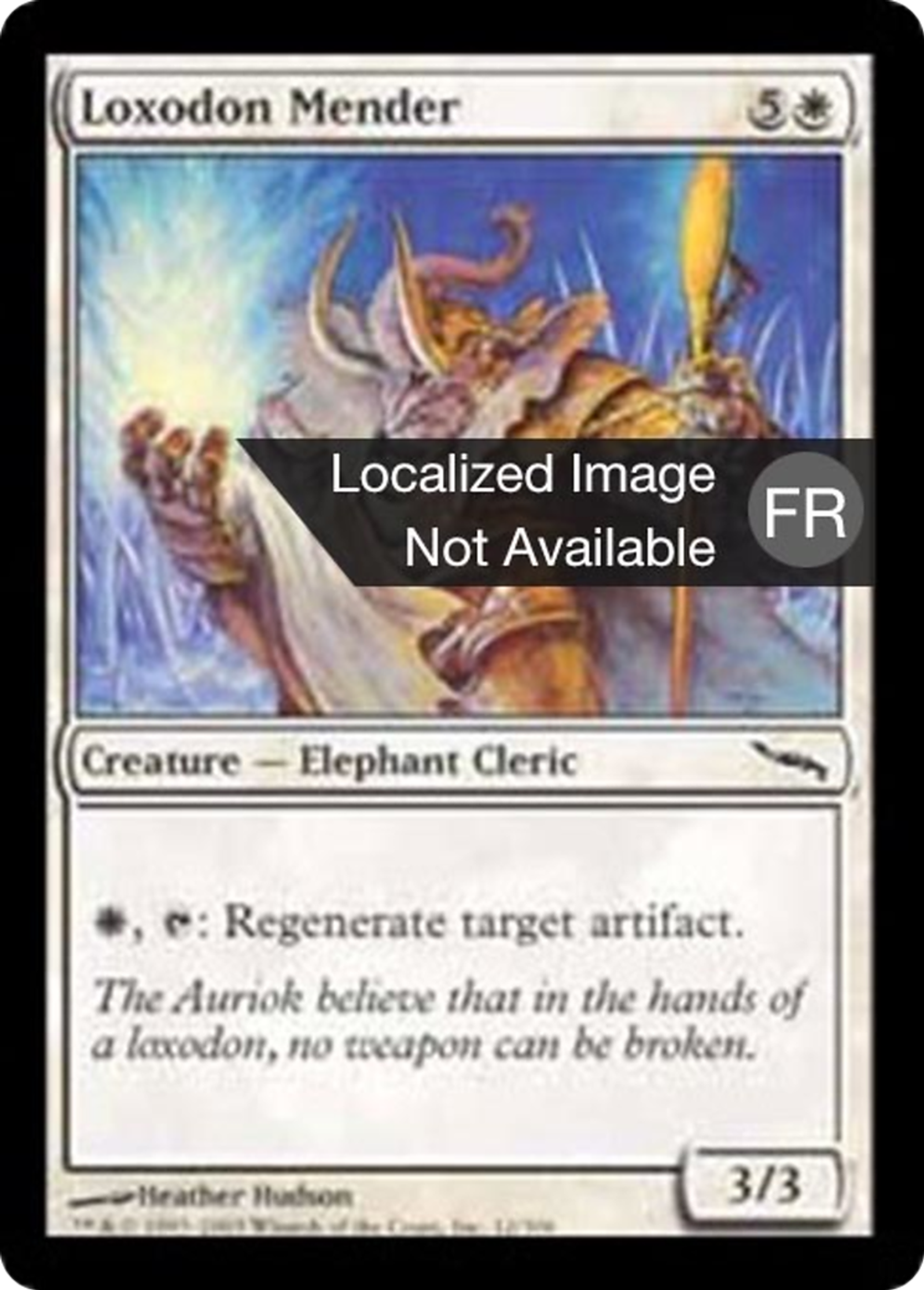 Relieur loxodon — Mirrodin — Magic: The Gathering