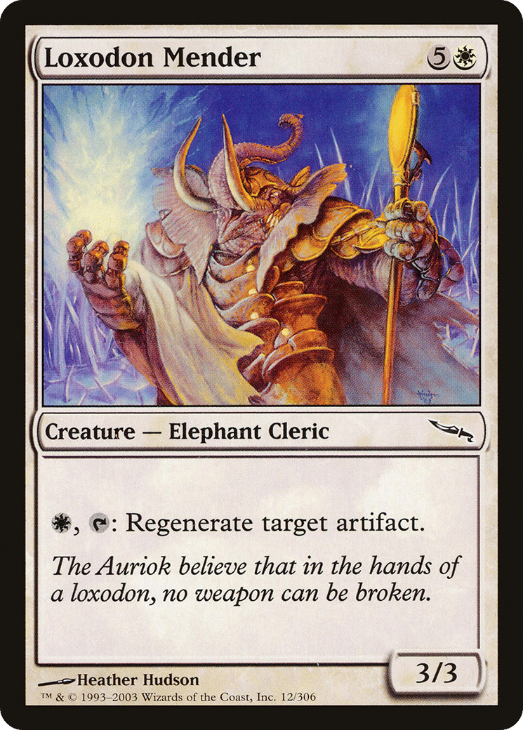 Loxodon Mender — Mirrodin — Magic: The Gathering