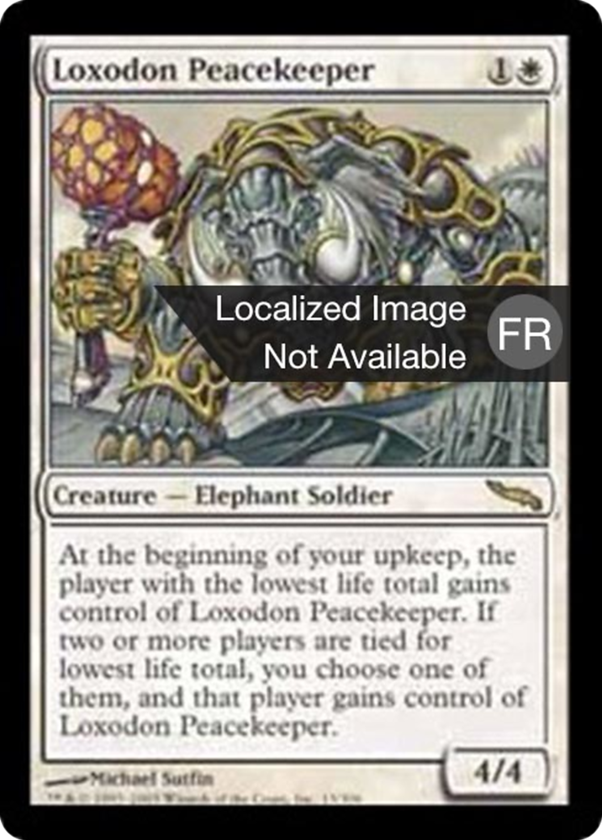 Garant de la paix loxodon — Mirrodin — Magic: The Gathering