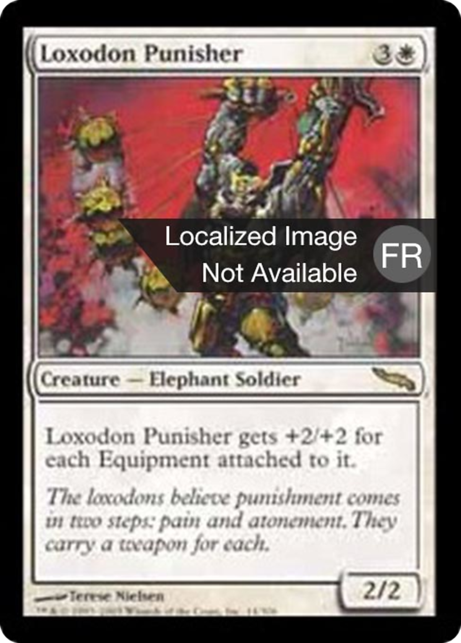 Châtieur loxodon — Mirrodin — Magic: The Gathering