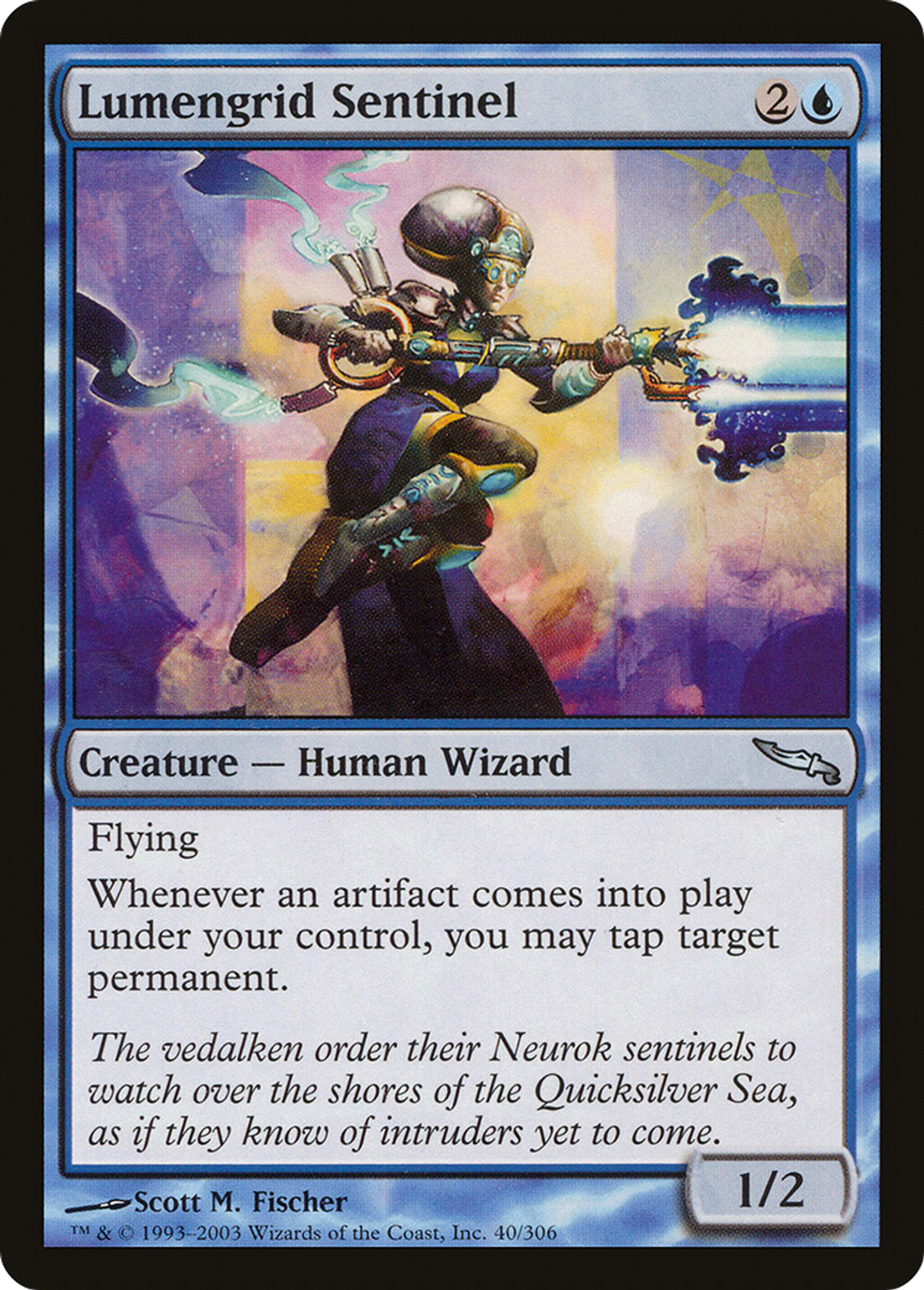 Sentinelle de Lumengrid — Mirrodin — Magic: The Gathering