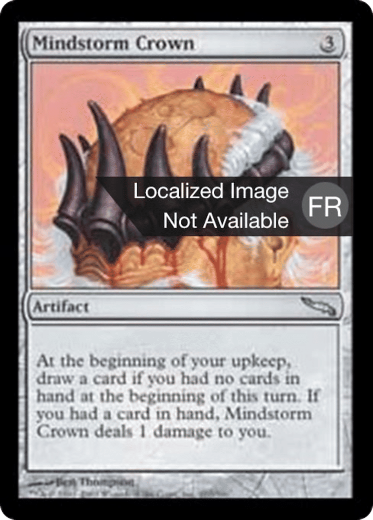 Courronne cérébrorage — Mirrodin — Magic: The Gathering