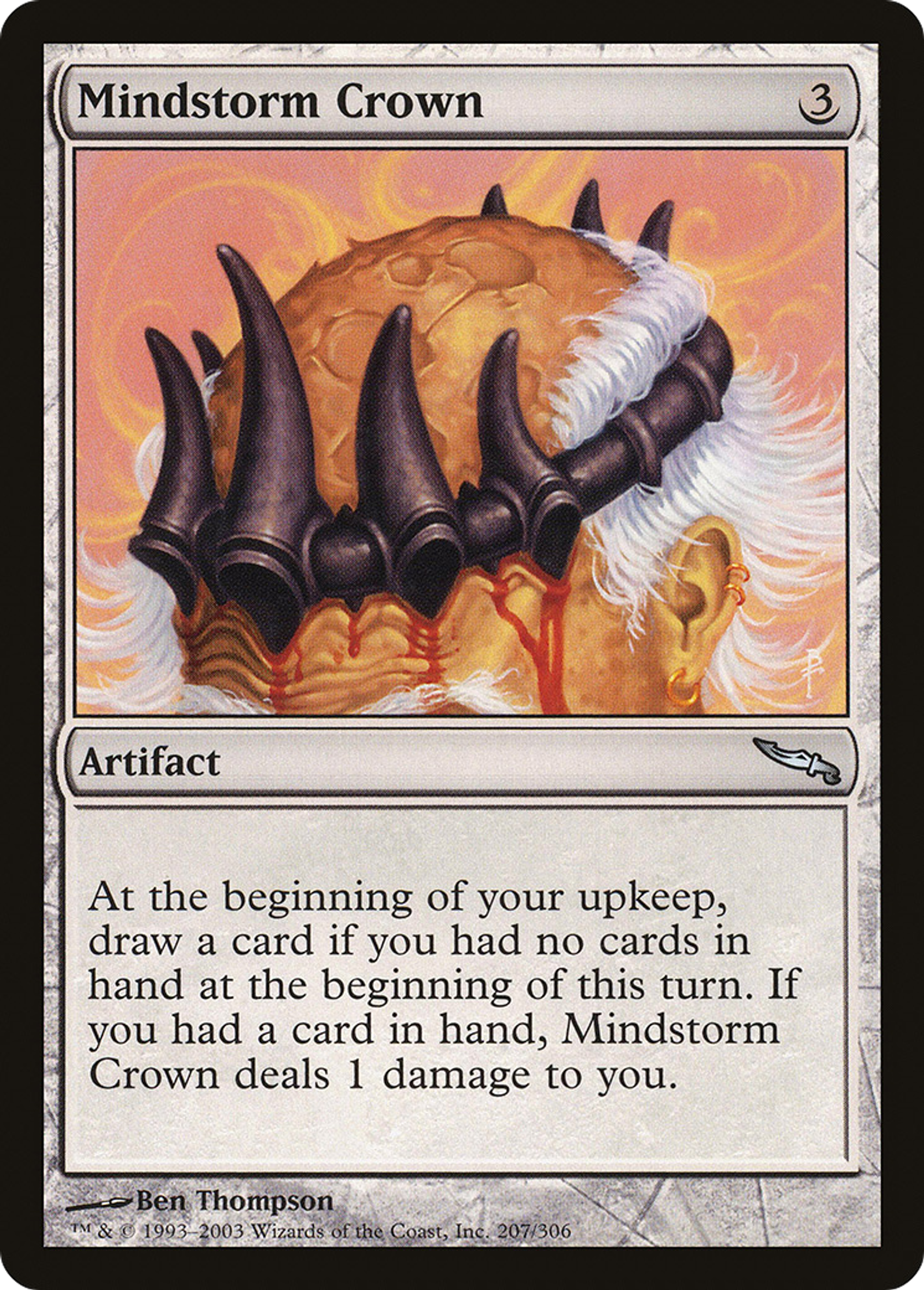 Courronne cérébrorage — Mirrodin — Magic: The Gathering