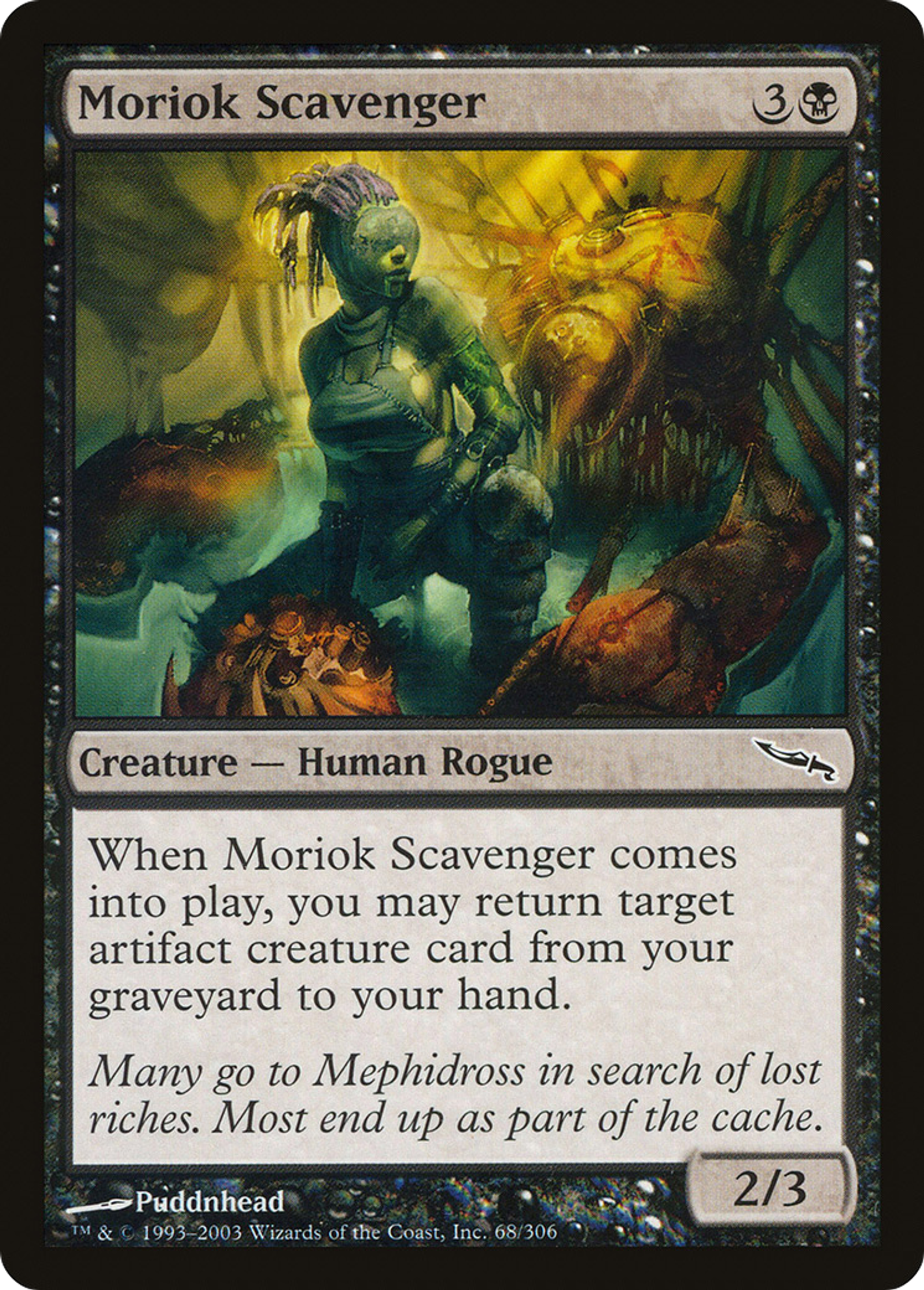 Moriok Scavenger — Mirrodin — Magic: The Gathering