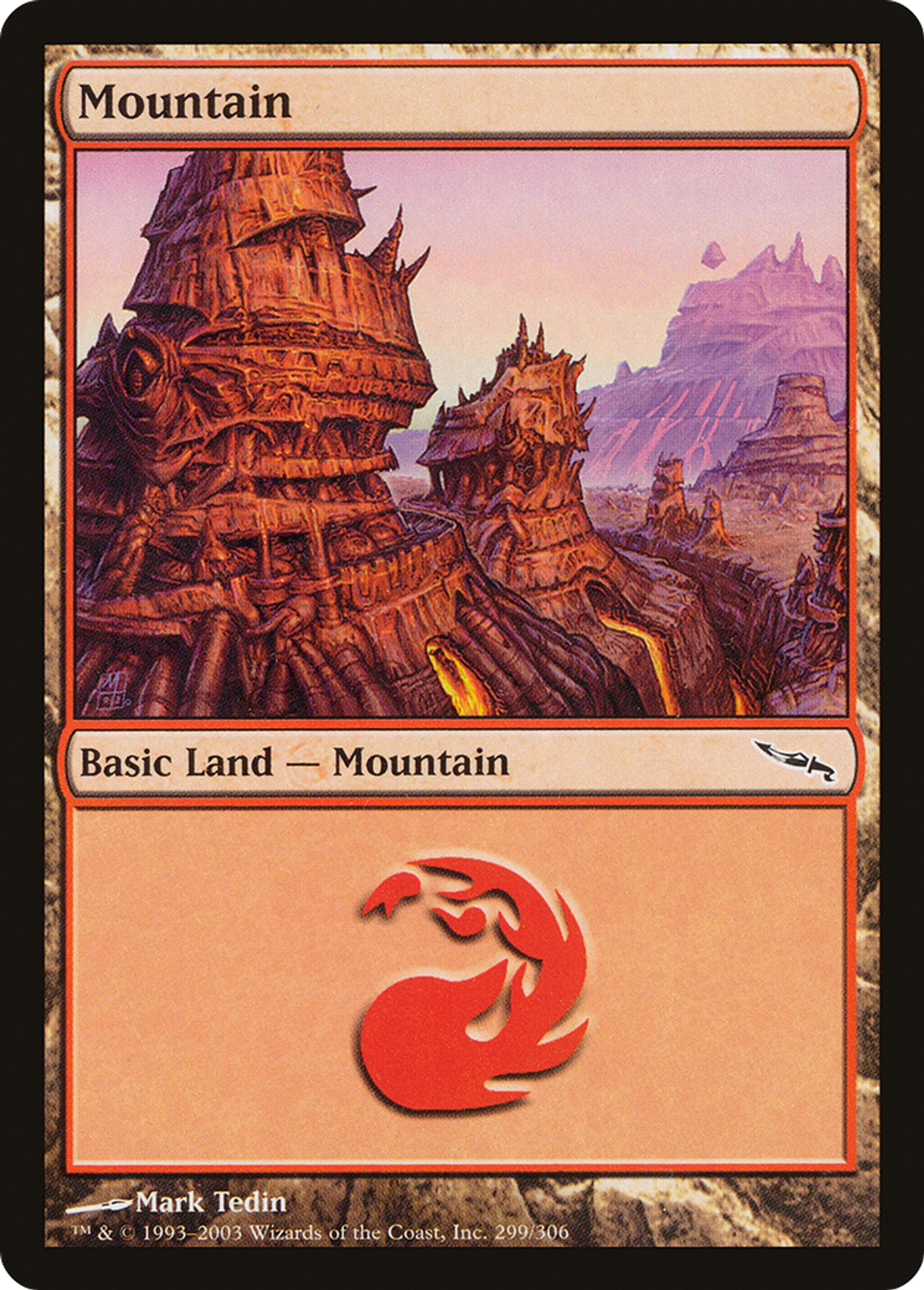Montagne — Mirrodin — Magic: The Gathering