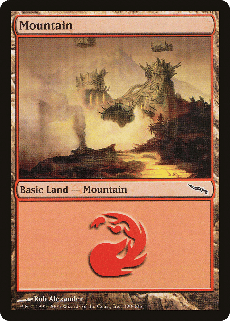 Mountain — Mirrodin — Magic: The Gathering