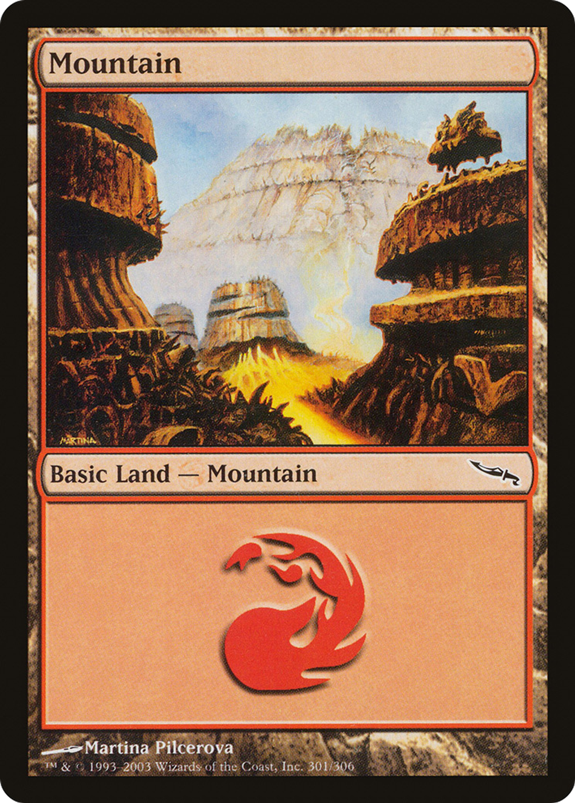 Montagne — Mirrodin — Magic: The Gathering