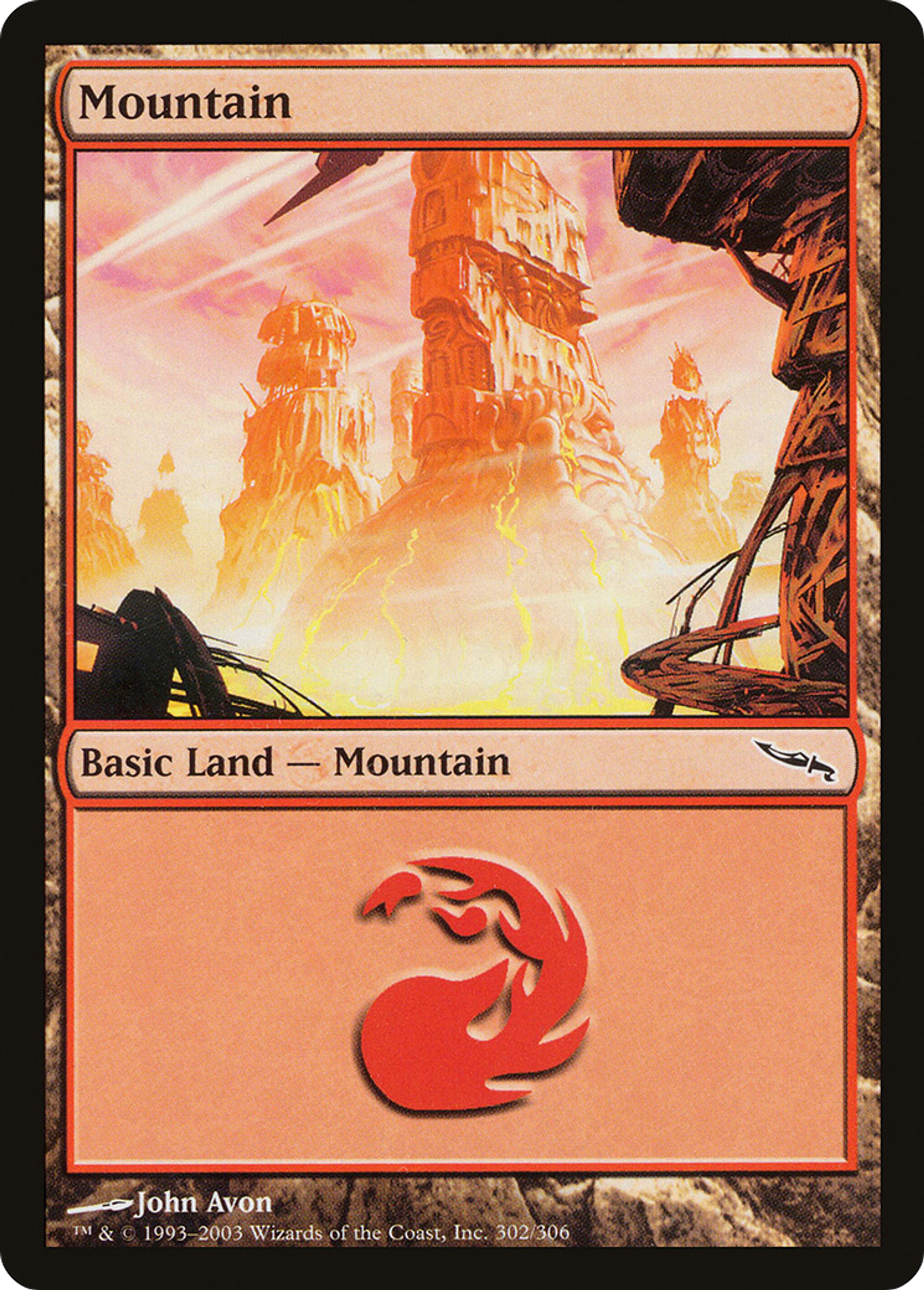 Montagne — Mirrodin — Magic: The Gathering