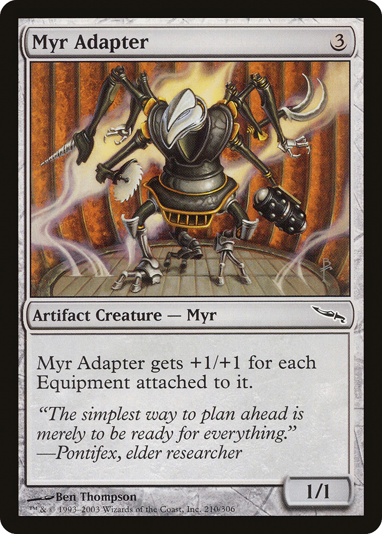 Myr Adapter — Mirrodin — Magic: The Gathering