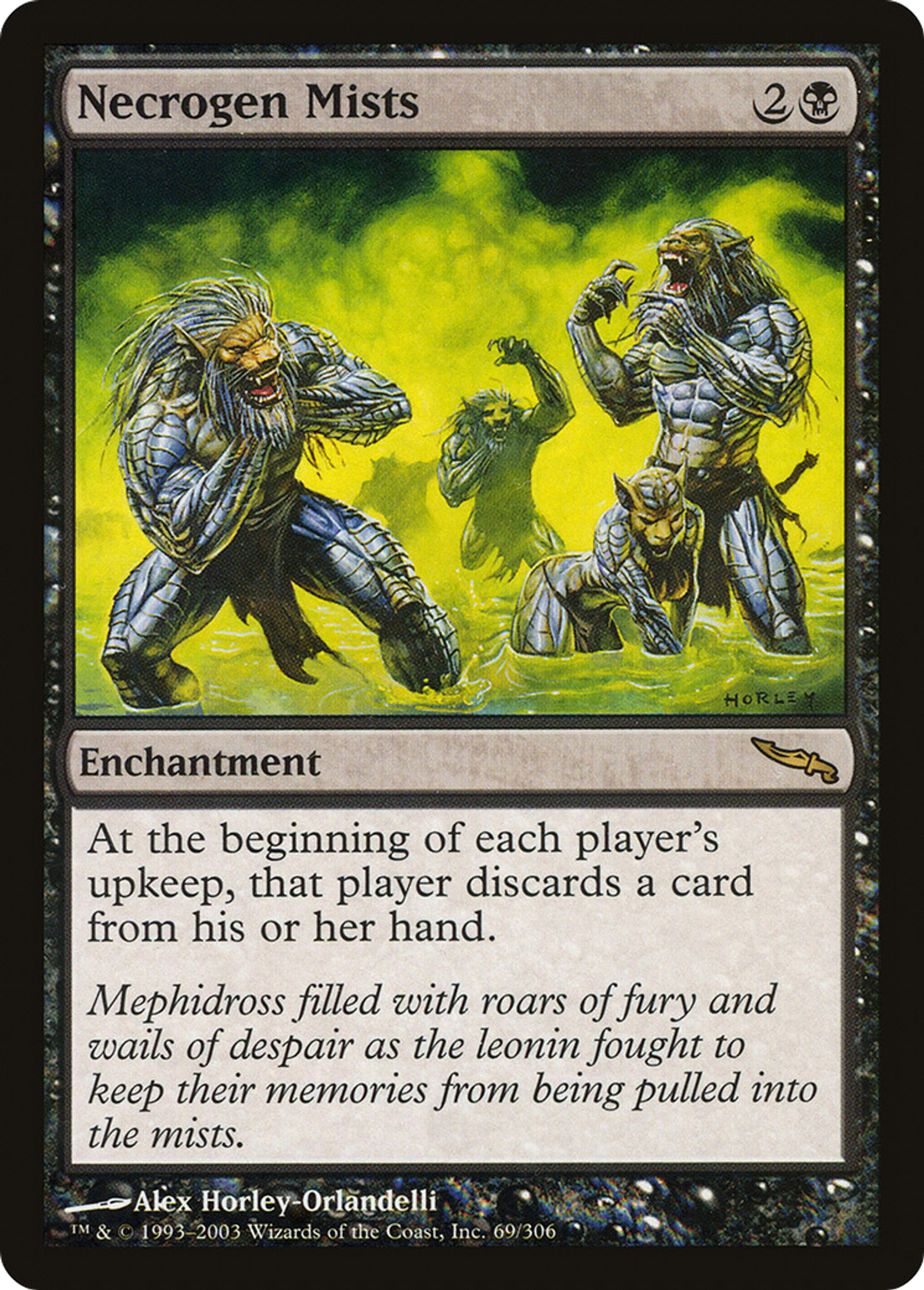 Brumes nécrogènes — Mirrodin — Magic: The Gathering