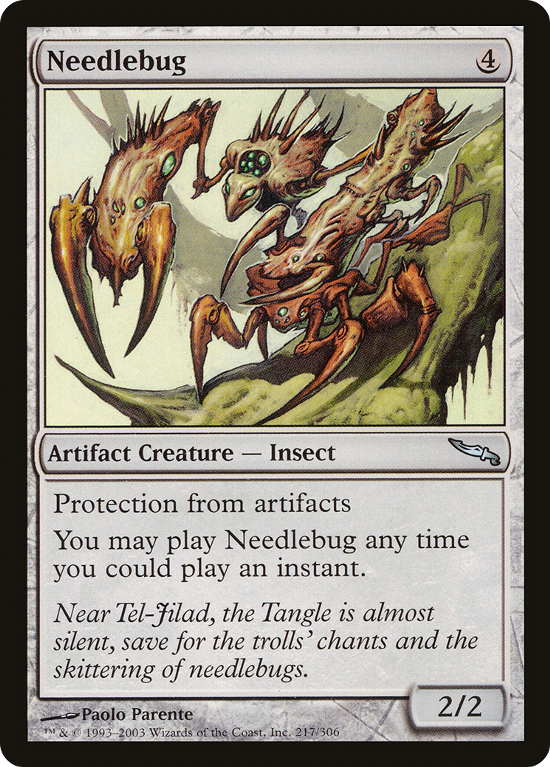 Hexapode à piquants — Mirrodin — Magic: The Gathering