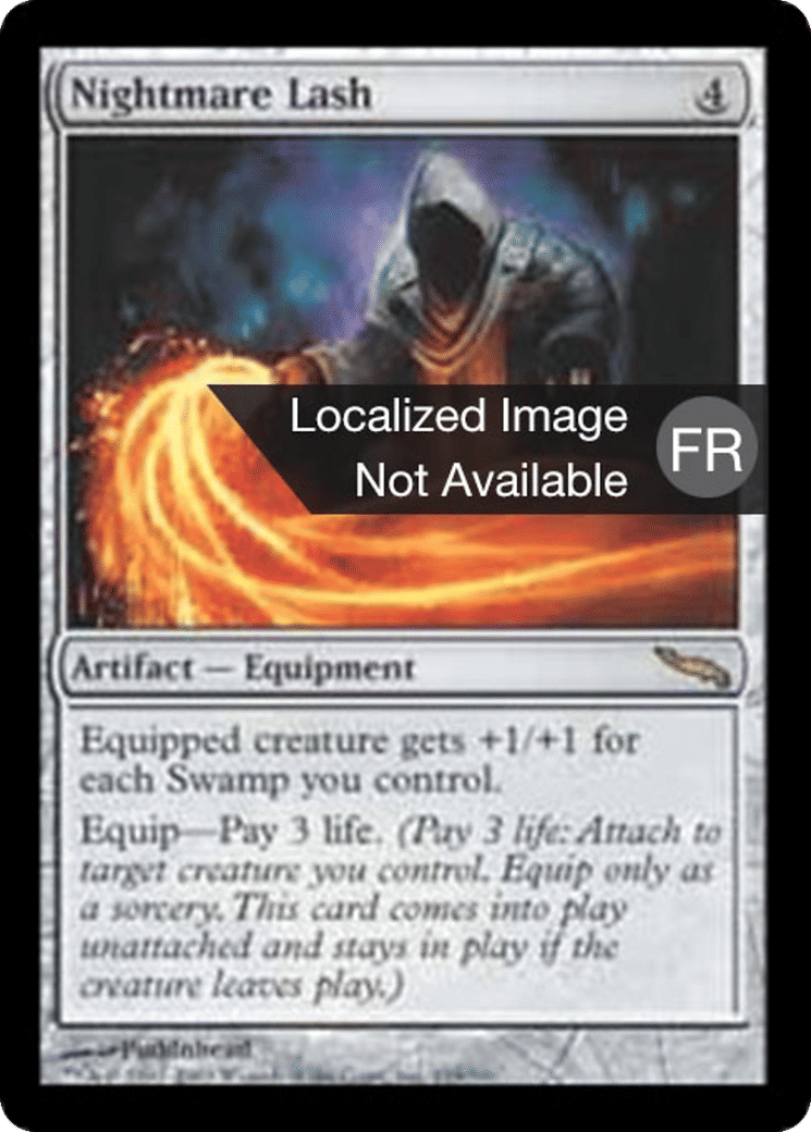 Fouet de cauchemar — Mirrodin — Magic: The Gathering