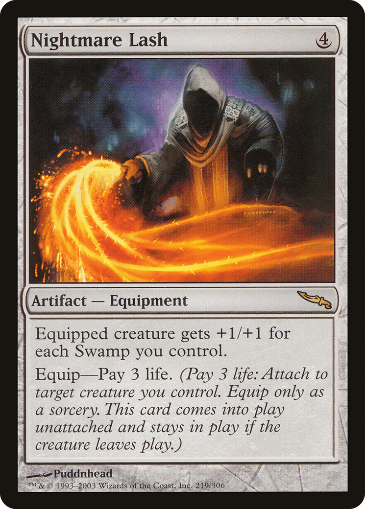 Nightmare Lash — Mirrodin — Magic: The Gathering