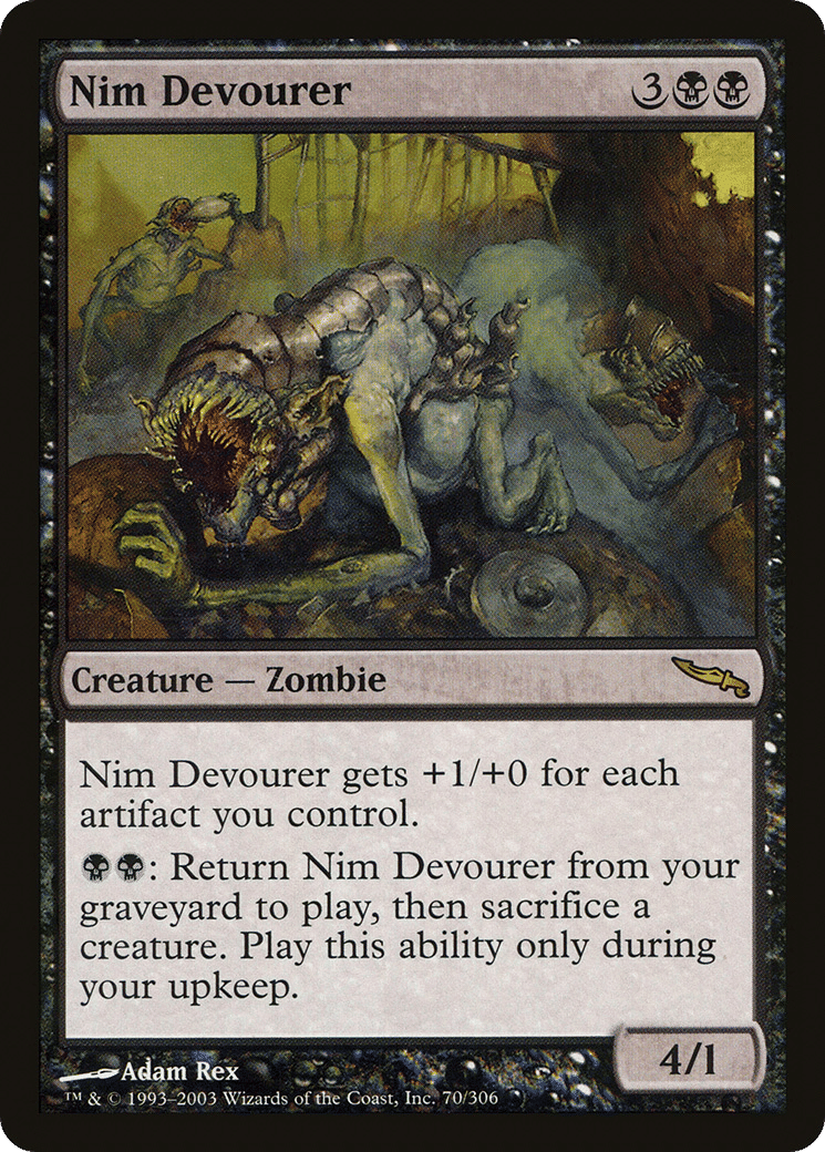 Nim Devourer — Mirrodin — Magic: The Gathering