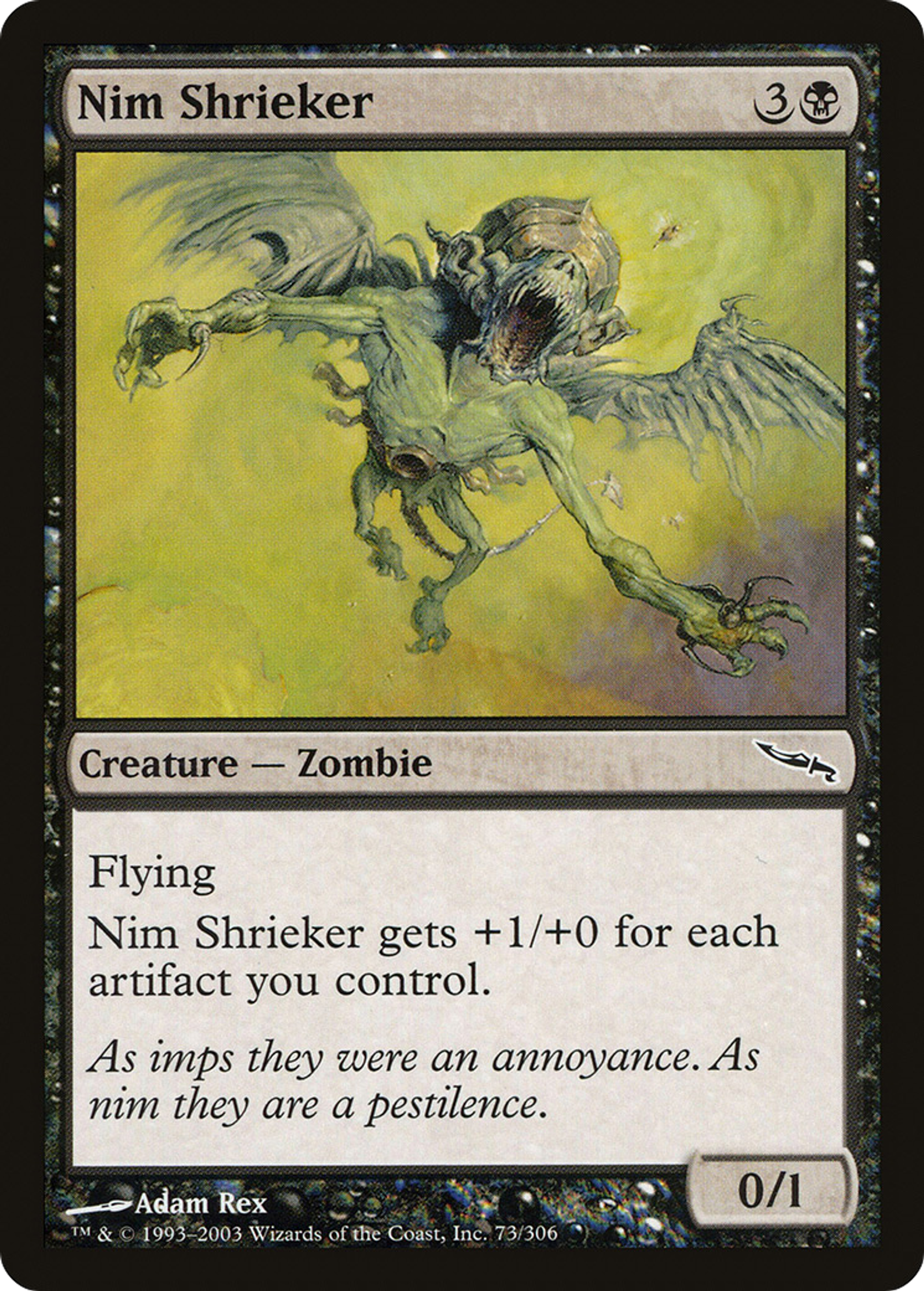 Hurleur nim — Mirrodin — Magic: The Gathering