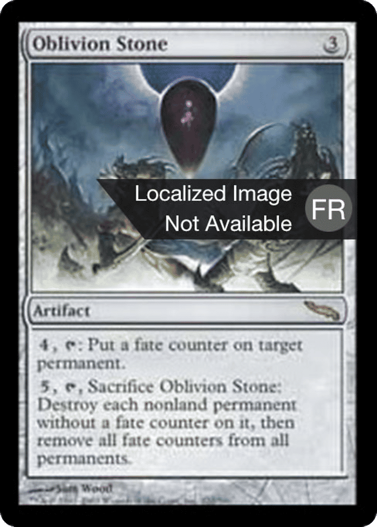 Pierre de l'oubli — Mirrodin — Magic: The Gathering