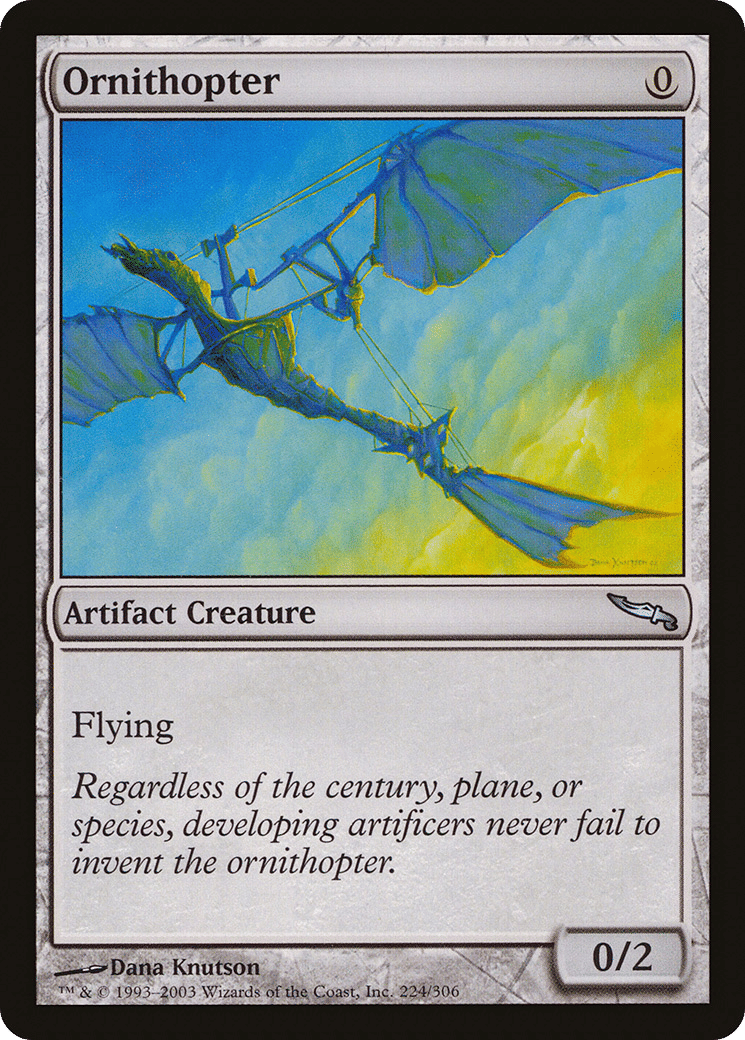 Ornithopter — Mirrodin — Magic: The Gathering