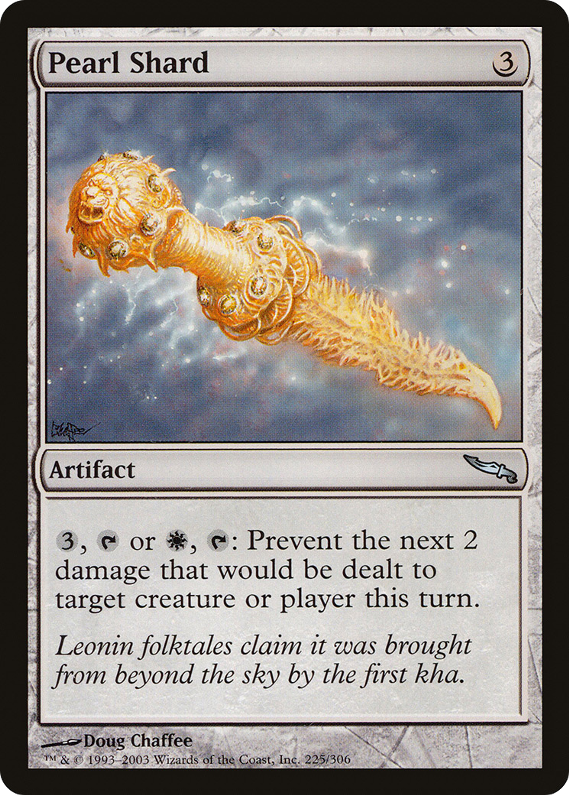 Écharde de perle — Mirrodin — Magic: The Gathering