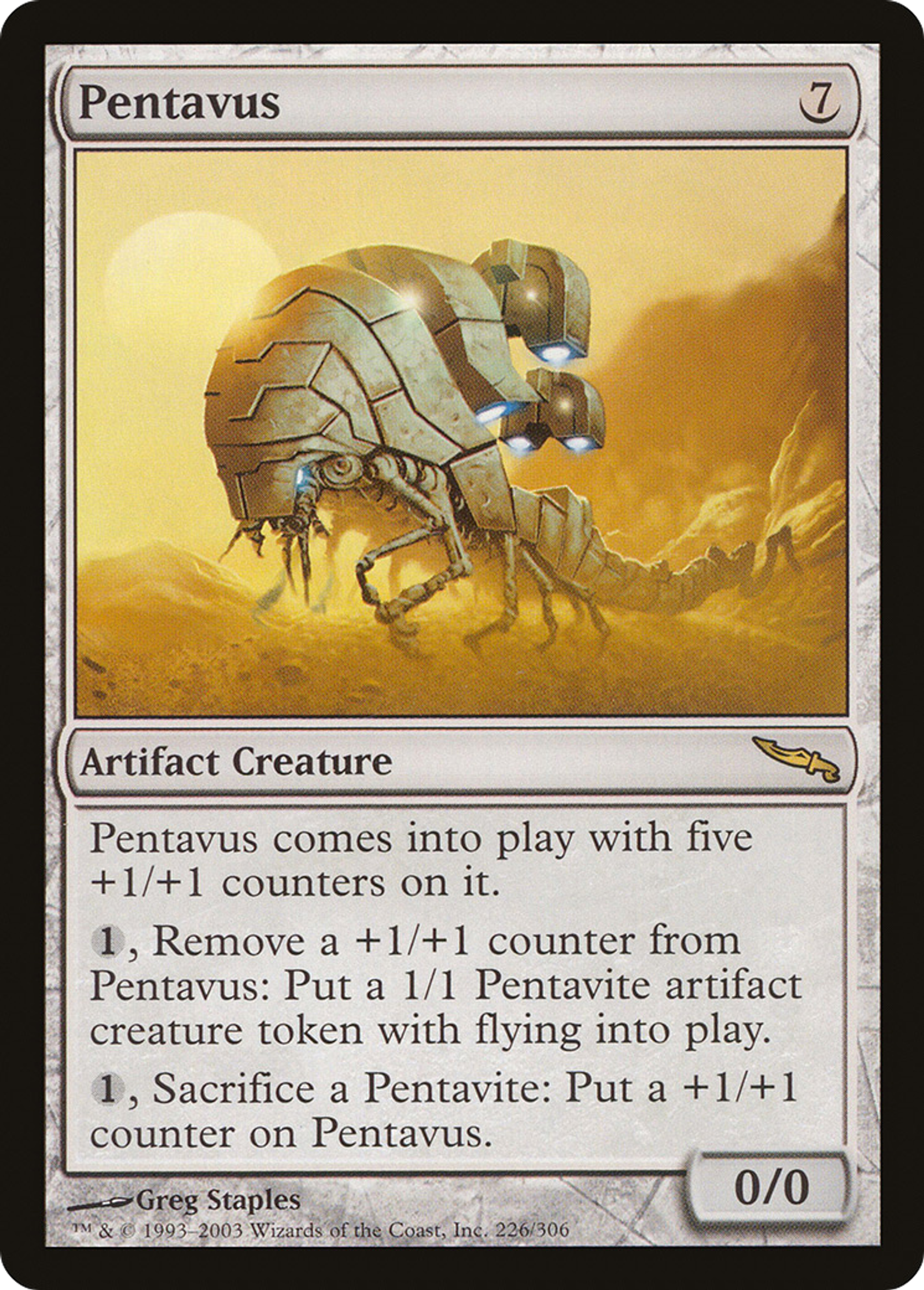 Pentavus — Mirrodin — Magic: The Gathering