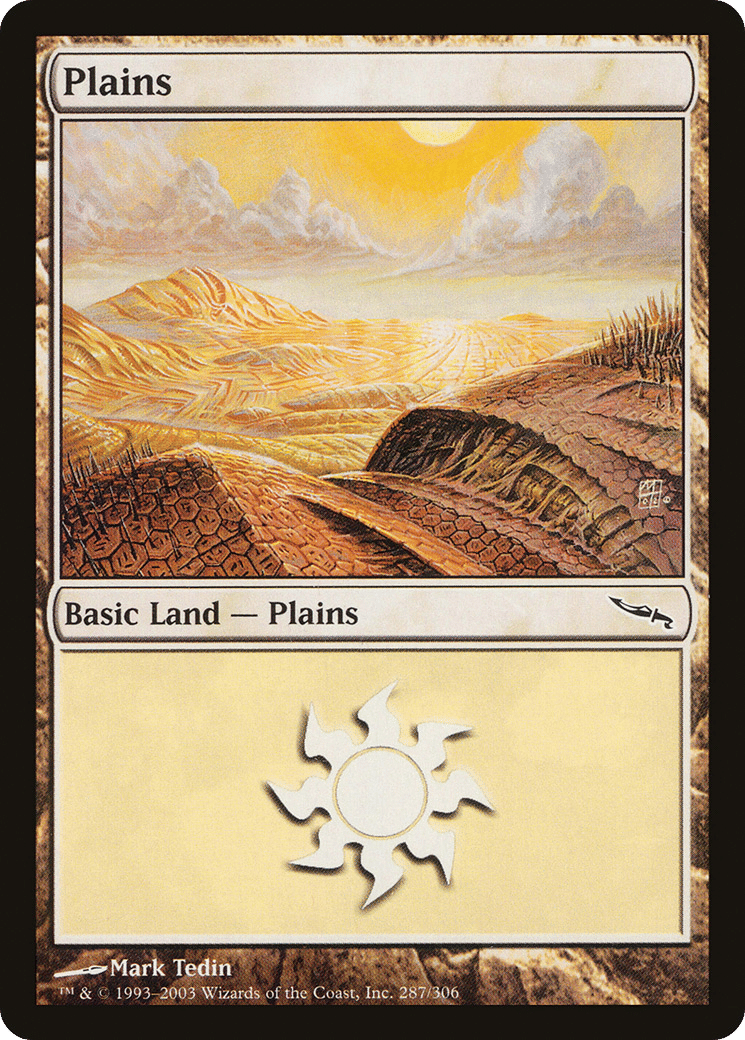 Plains — Mirrodin — Magic: The Gathering
