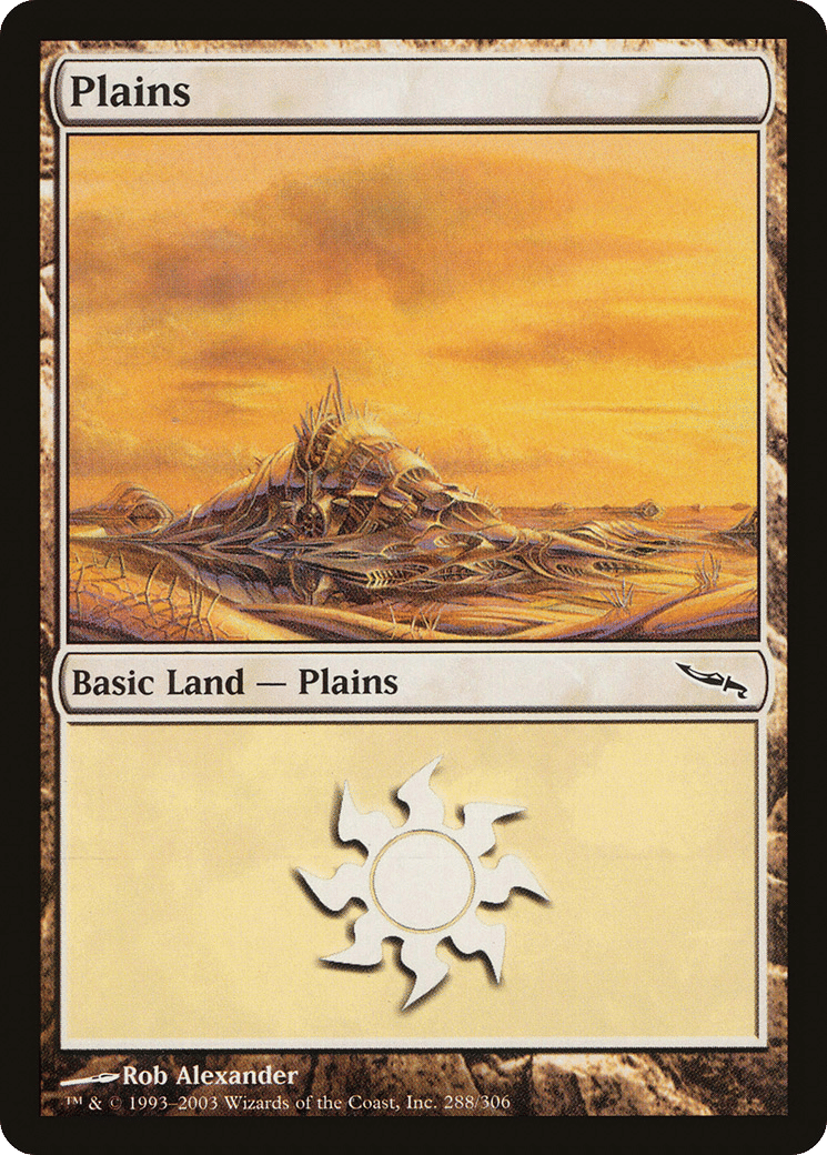 Plains — Mirrodin — Magic: The Gathering