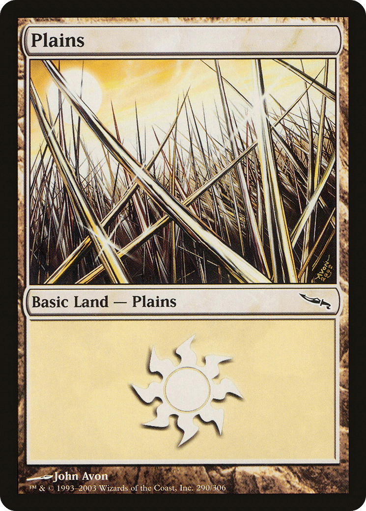Plains — Mirrodin — Magic: The Gathering