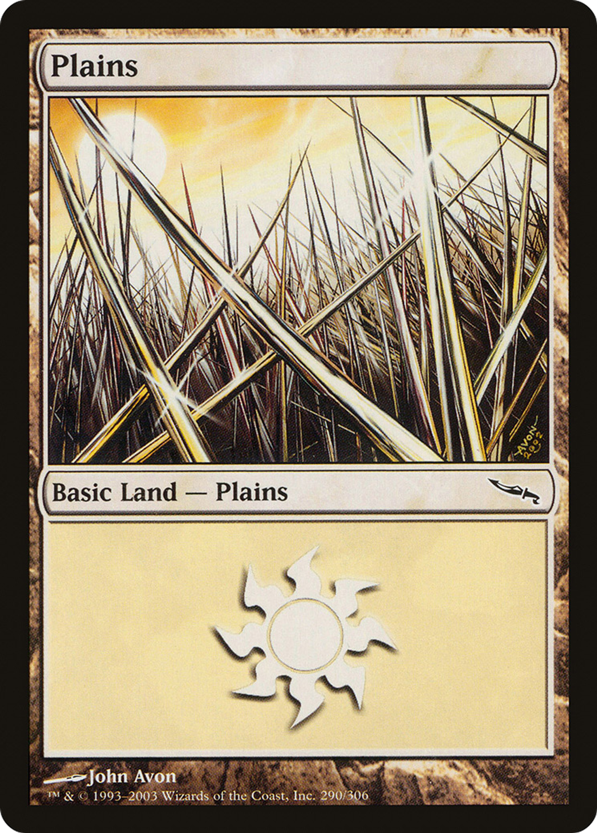 Plaine — Mirrodin — Magic: The Gathering